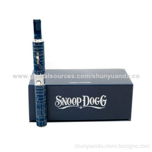 Electronic cigarette dry herb vaporizer pen snoop dogg G-pen wax starter kit